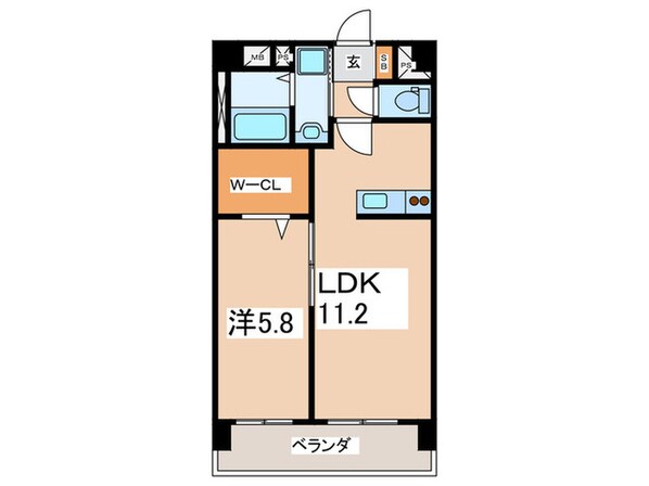 グラシュ－ズ湘南の物件間取画像